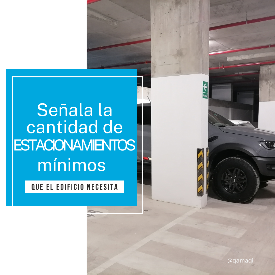 cantidad de estacionamientos-certificado de parametros